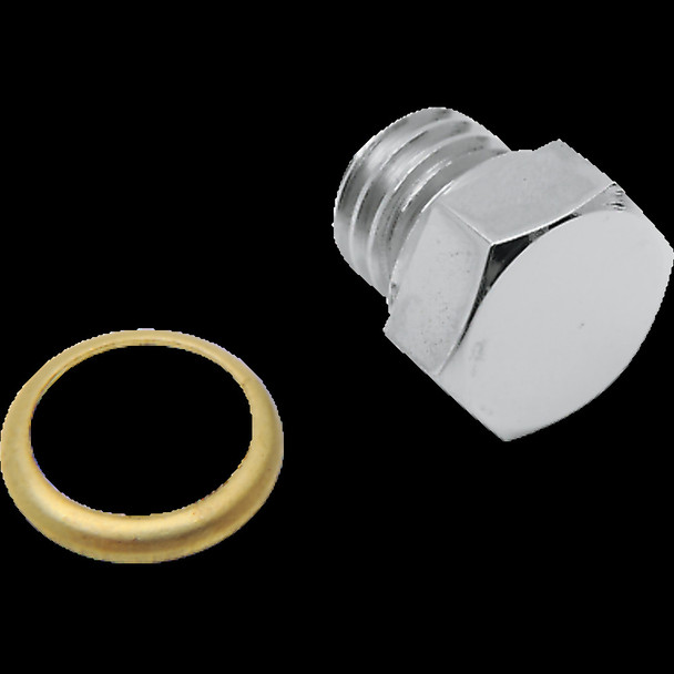 COLONY 8494-1 CHR HEX DRAIN PLUG 1/2-13