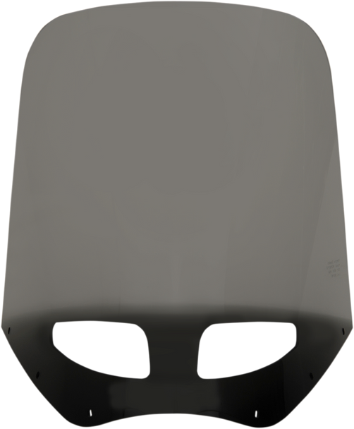 Memphis Shades MEP87712 Shield Vented Road Warrior 17" Black Smoke