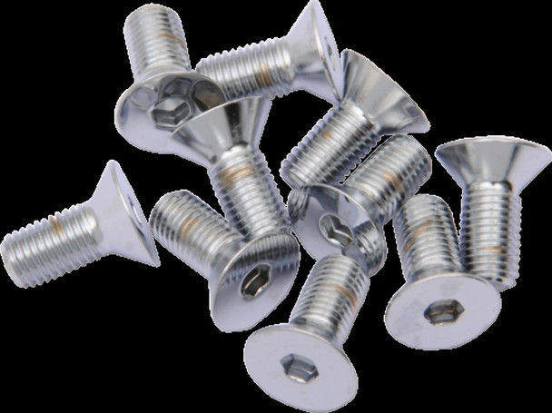 DRAG SPECIALTIES DS192369 5/16X24X1" CHR FLAT HEAD