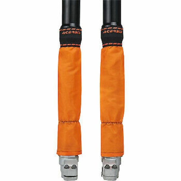 Acerbis 2872690036 Mud Offroad MX Motocross Fork Guards Orange 46-49mm