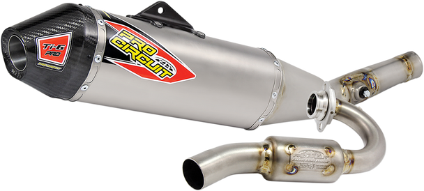 Pro Circuit 0321525FP Ti-6 Pro Exhaust System with Carbon Cap