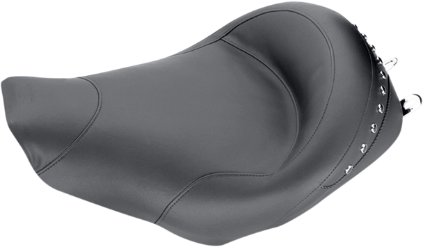 Mustang 75578 Wide Solo Seat - Studded - FLHR/FLHX