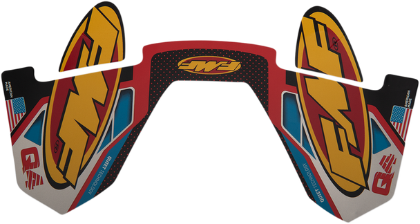 FMF 014843 Exhaust Replacement Decal - Hex Q4 Wrap