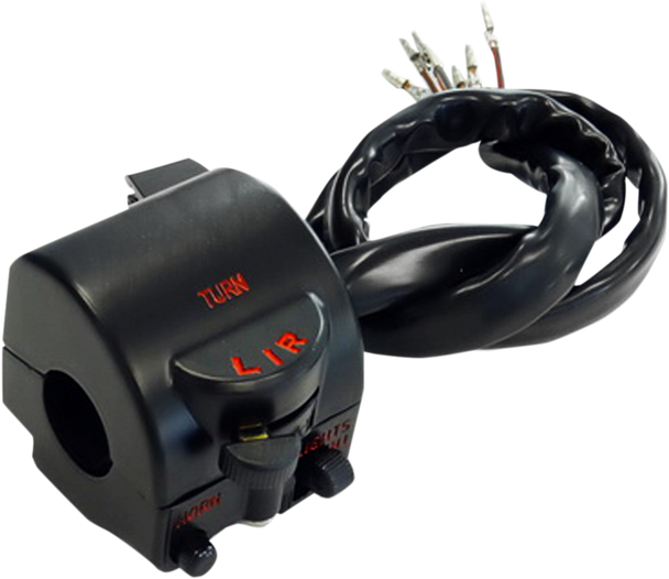 Emgo 46-68844 Handlebar - Switch Assembly - Left