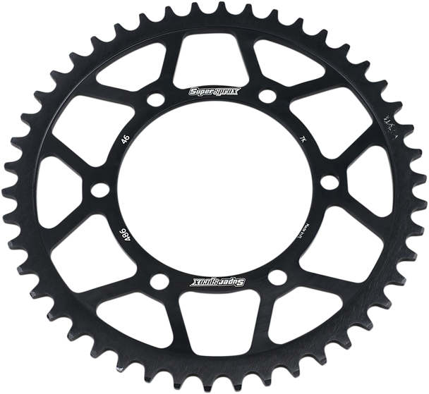Supersprox RFE-486-46-BLK Rear Sprocket - 46 Tooth