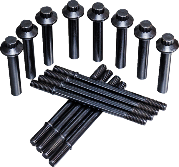 S&S Cycle 900-1176 Cylinder Stud & Head Bolt Kit - 17-23 M8 Models