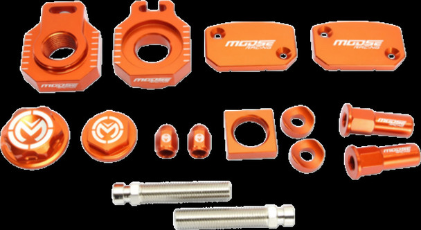 Moose Bling Pack Billet Aluminum Orange FOR KTM 250EXC 250 EXC 250SX 250SXS
