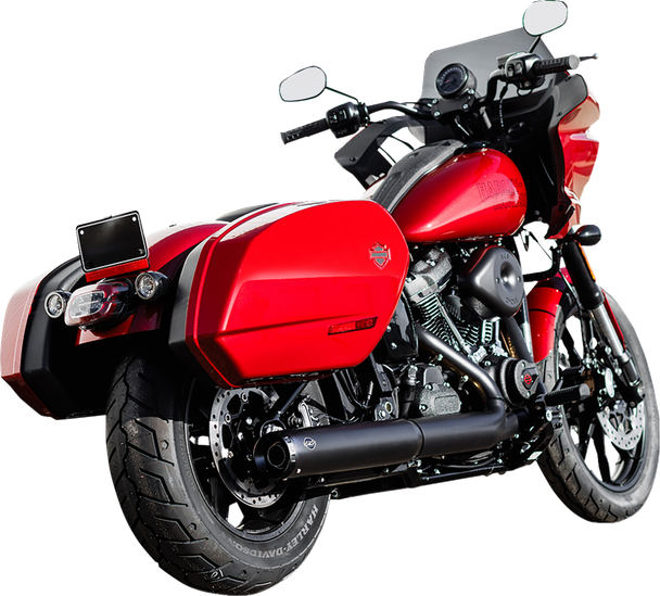 S&S Cycle 550-1159 Grand National Slip-On Muffler - 4" Black - M8 Softail