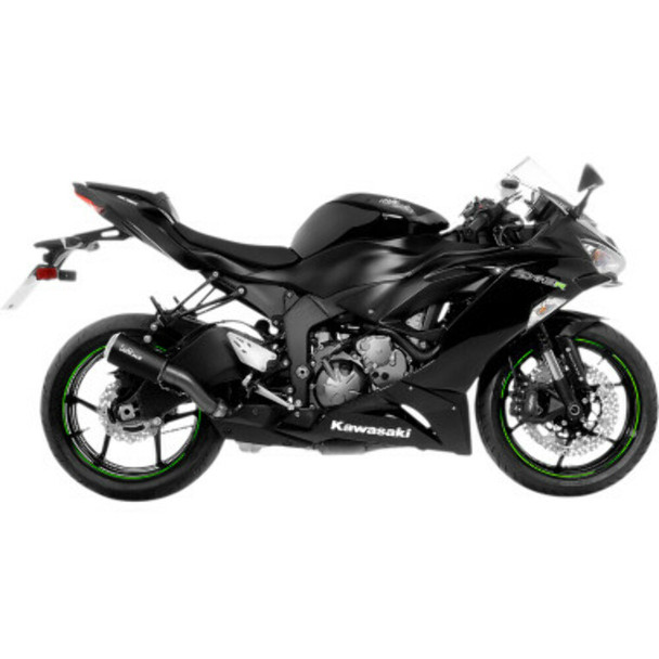 LEO VINCE 15233B MUFFLER LV10 BLK KAW ZX6R