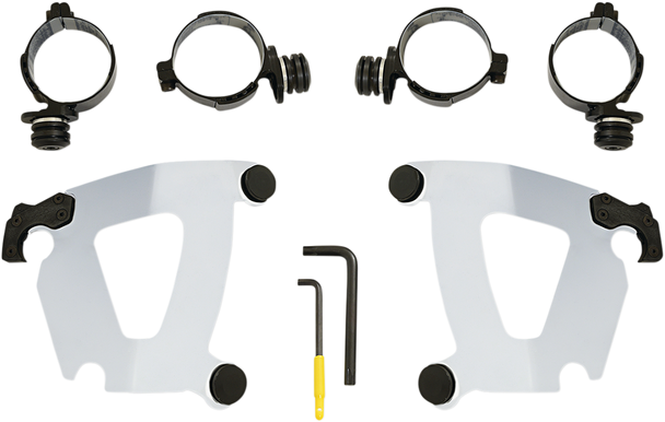 Memphis Shades MEK2050 Mount Kit Road Warrior FXFB Polished