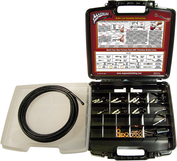 MAGNUM 499001 BYO BRAKE KIT DELUXE BLK
