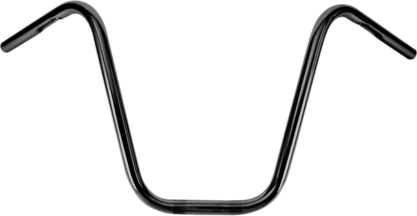 Burly Brand 1" Black Narrow Bottom Ape Hanger Handlebar 14" Ape - B28-337