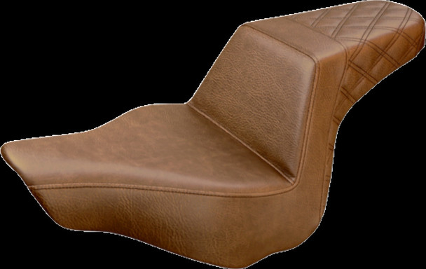 Saddlemen 813-27-173BR LS Step-Up Seat - Brown Smooth