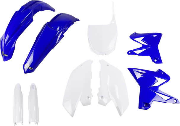 UFO YAKIT312F@999 Restyle Body Kit - Oem Blue/White - for Yamaha - Yz 08-14