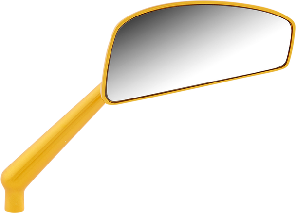 Arlen Ness 510-018 Mirror - Tearchop - Side View - Teardrop - Gold - Right