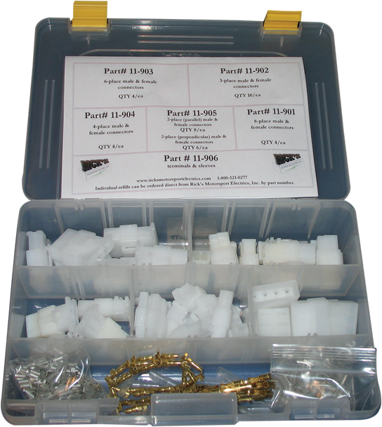 RICK'S MOTORSPORT ELECTRIC 11-501 KIT WIRE CONNECTOR