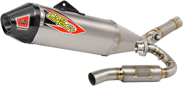 Pro Circuit 0321545FP Ti-6 Pro Exhaust System with Carbon Cap