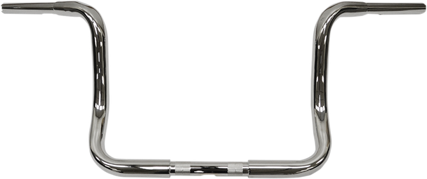 LA Choppers 10" Touring Ape Hanger Handlebars 1-1/4" Chrome for Harley FLHX FLHT