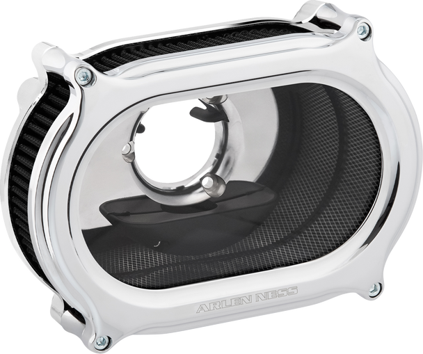 Arlen Ness 600-251 Stage 2 Method Air Cleaner Kit - Chrome