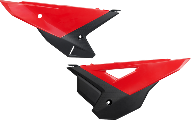 Ufo HO05621@999 Side Panels - 25 OEM Red/Black - for Honda - CRF 250 R/Rx