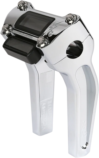 THRASHIN SUPPLY CO. TSC-6500-3 RISER 6.5" PLBK W/CO CHR
