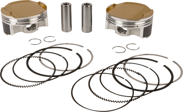 Je Pistons 379449 Piston Kit - 92.00 mm - 11.5:1 Cr - for Kawasaki Teryx KRX1000