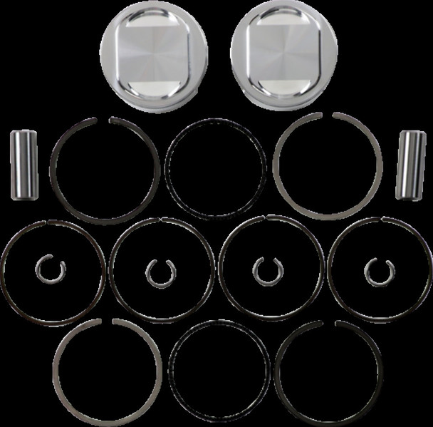 JE PISTONS 317212 PSTN KT HD TWNCM 107" 07+