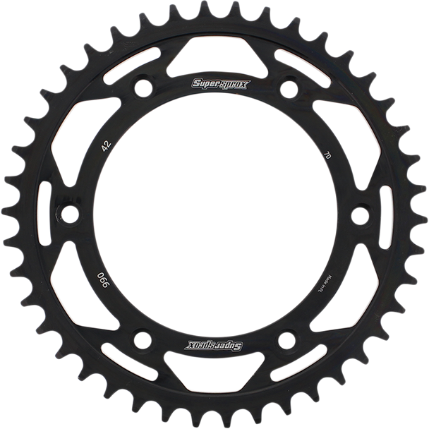 Supersprox RFE-990-42-BLK Steel Rear Sprocket - 42 Tooth
