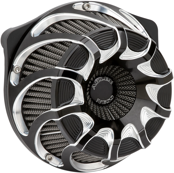 Arlen Ness 18-985 Inverted Series Air Cleaner Kit - Black