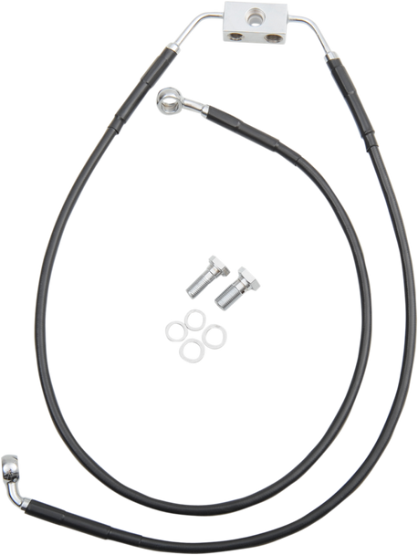DRAG SPECIALTIES 1741-3806 LINE BR F FXDB2-17BK UP+6