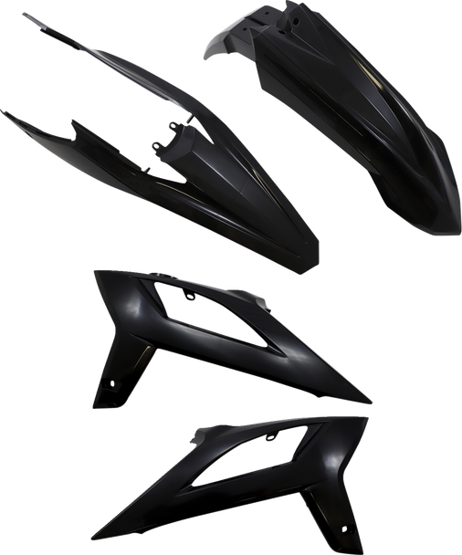 Acerbis 2936290001 Standard Body Kit - Black - Beta - Rx 21-22