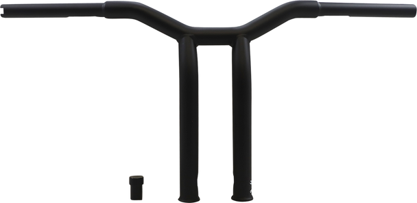 Burly Brand B12-6052SB Dominator Handlebar - Raked - 12" - Matte Black