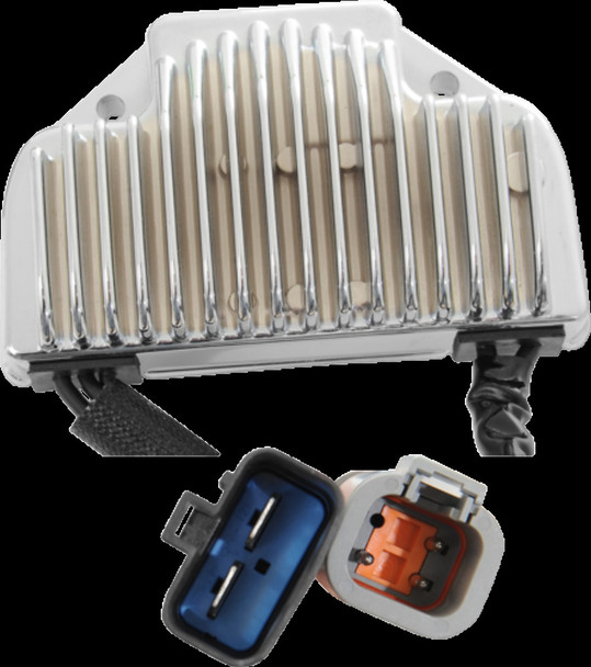 Drag Chrome Premium Voltage Regulator 40 Amp for Harley 2004-2005 Dyna 74531-04