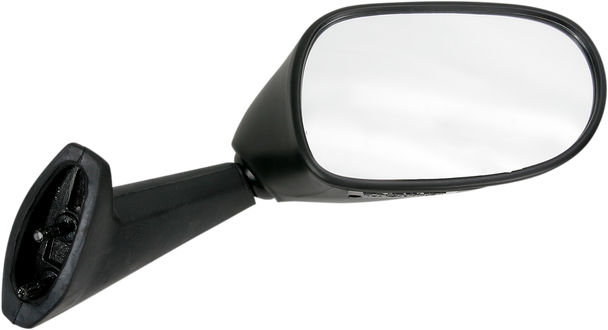 Emgo 20-86891 Mirror - Side View - Oval - Black - Right