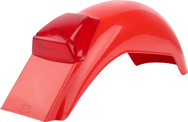 Polisport 8555700007 Rear Fender - Enduro - Red