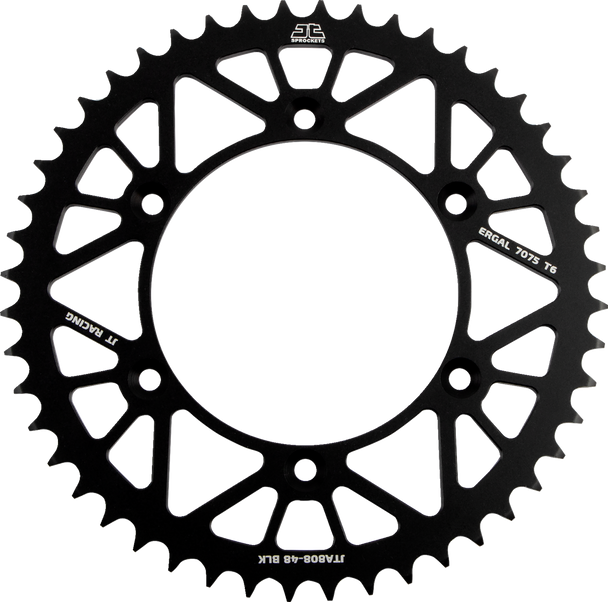 JT Sprockets JTA808.48BLK Rear Sprocket - for Suzuki - Black - 48 Tooth