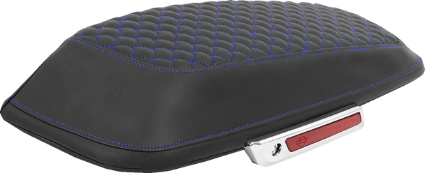 Saddlemen L870-14-20901 Saddlebag Lid Covers - Dragon Scale - FLH/FLT 14-25