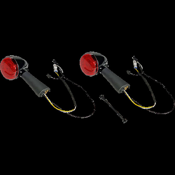 CUSTOM DYNAMICS PB-SCOUT-RR-BR TSIGNAL R BLK RED SCOUT