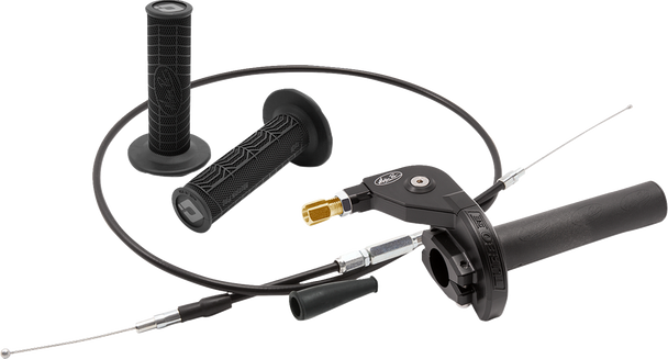 Motion Pro 46049 Turbo SE Throttle Kit with Dirt Control II Grips - for Honda