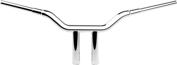 La Choppers La-7345-10 1-1/2" Kage Fighter T-Bar - 10" - Chrome