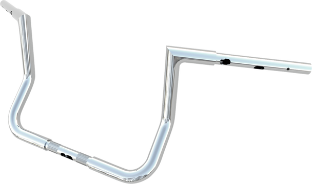 Magnum Shielding 3HB-2810 Crusader Square Top Handlebar - 10" - Chrome