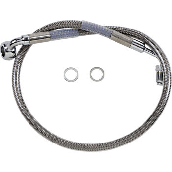 Drag Specialties 1741-5800 Brake Line - FXBR '18+ - Stainless Steel