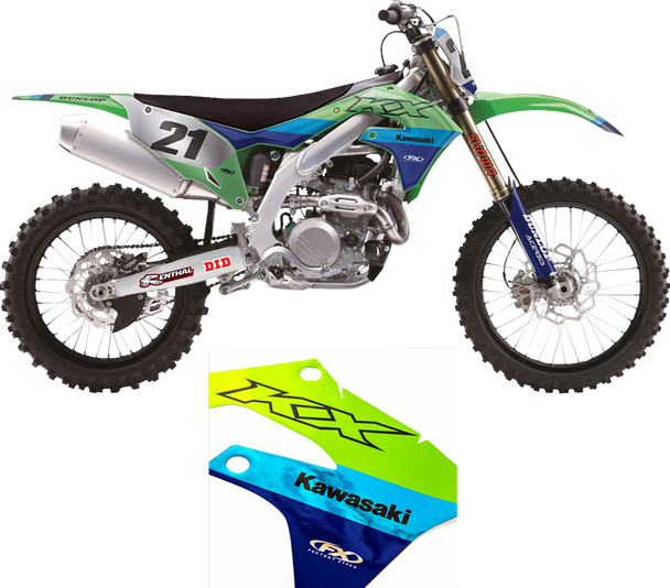 Factory Effex 27-03106 Candy Chrome Series Shroud/Airbox Graphics Kit - for
