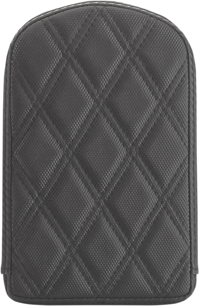 Saddlemen 0411SDC Sissy Bar Pad - Lattice Stitched - Black - Universal