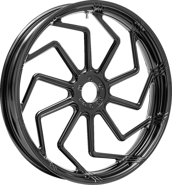 Arlen Ness 71-506 Wheel - Kickback - 10 Spoke - Forged - Black - 21x3.5