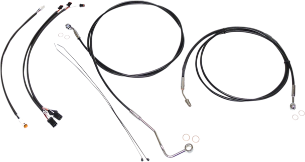 Magnum Shielding 489932 Xr Handlebar Installation Kit - Black/Chrome