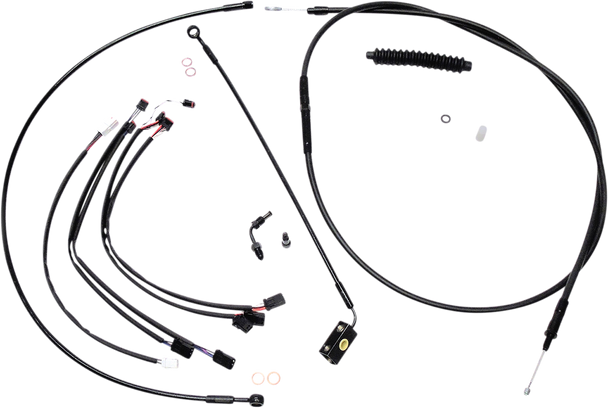 Magnum Shielding 486941 Xr Handlebar Installation Ki - 18-24 Softail - Black