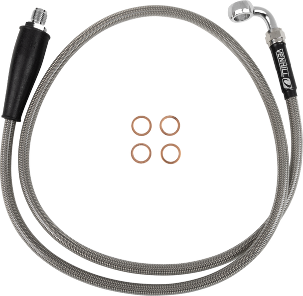 Moose Offroad N/A Stainless Steel Braided Clutch Line - FE/FS 450