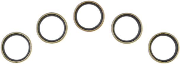 Cometic C9372 Main Drive Gear Seal - Rubber - 5 Pack - L81-86 Big Twin