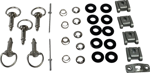 Quad Logic 100-4328-Pu Side Panel Quick Release Kit - for Polaris - Scrambler